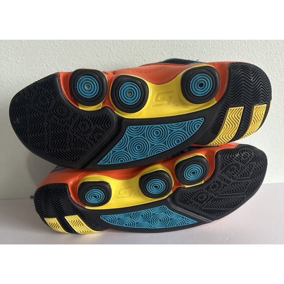 Adidas Agent Gil Restomod Mens Size 10 Team Orange Basketball Shoes GY6481 - Picture 7 of 7